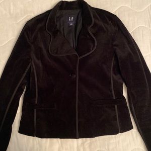 Gap velvet dress jacket
